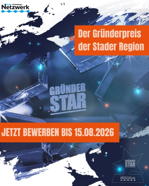 Bewerbungsaufruf | GRÜNDERSTAR 2026